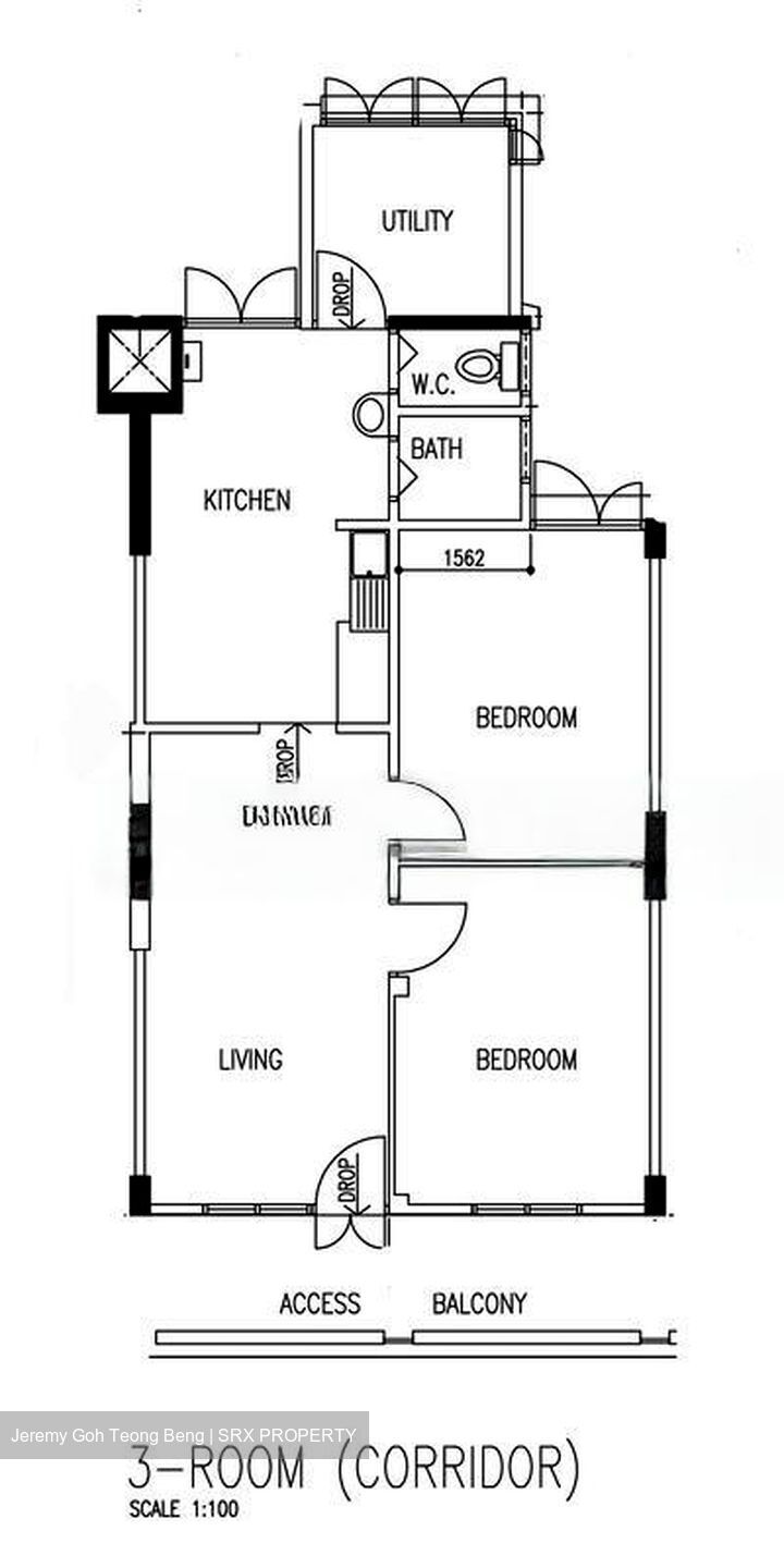Blk 75 Whampoa Court (Toa Payoh), HDB 3 Rooms #536670001